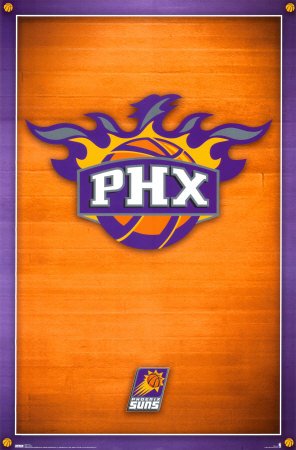Phoenix Suns NBA Logo 22x34 POSTER Poster Print, 23x34