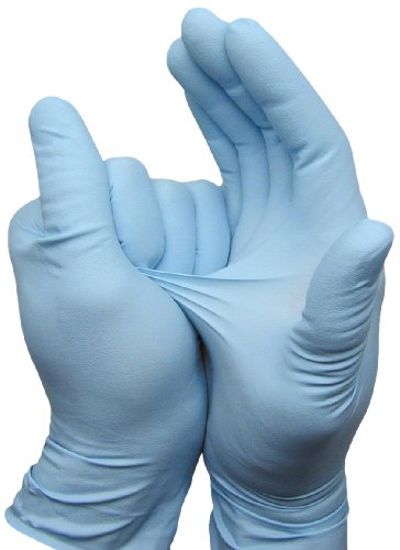 QRP X8BQF09 Qualatrile Nitrile Glove, Powder Free, 8 mil Thickness, 9