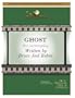 Ghost: The Screenplay