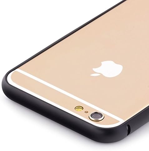 iPhone 6 Plus Case, Pasonomi® iPhone 6+ Iron Bumper - Premium Aluminum Metal Bumper Frame Case for Apple iPhone 6 + iPhone 6 Plus (5.5-inch) (Black)