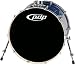 Pacific Drums by DW Platinum Finishply Bass Drum with Tom Mount, 16X20 Black Oyster Sparkle