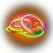 100 GloSticks, 100 Connectors and 2 Glow Ball Connectors, Great Glow Sticks