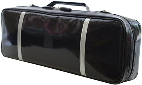 NAHOK Flute &amp; Piccolo W Case Bag = Es Clarinet Case Bag [Bullitt] Black/Silver {Waterproof, Temperature Adjustment &amp; Humidity Regulation}