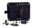 Heavy Duty Solar Charger for Travel and In Car Use Plus - for GPS Units, Digital Cameras, PDA, Portable DVD Players, and More