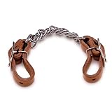 Tory Harness Leather Double Link Curb Chain