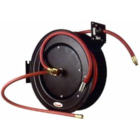 Amflo 505HR Retractable Hose Reel Includes 50 of 3 8-Inch Hose by Amflo