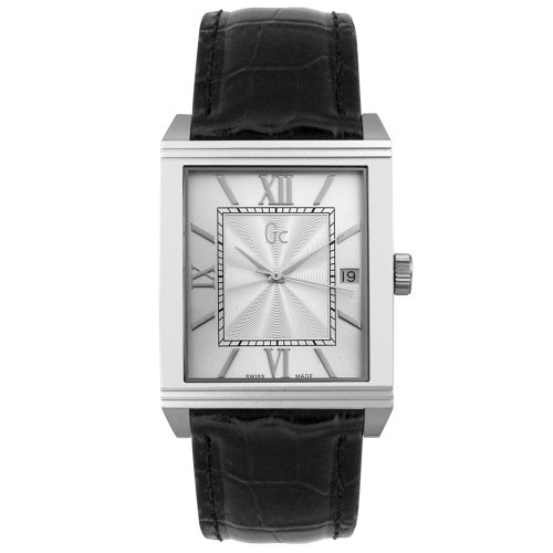 GUESS? Mens 15021G1 GUESS? Leather Watch