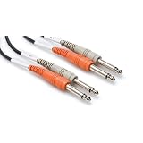 Hosa Cable CPP204 Dual 1/4 Inch To Dual 1/4 Inch Cable - 13.17 Foot