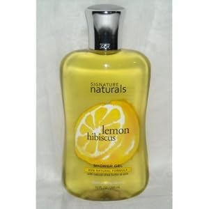 Bath & Body Works – Lemon Hibiscus Shower Gel – Signature Naturals 95% Natural Formula