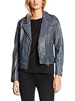 USUAL WAY Cazadora Piel Charlize (Gris)