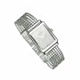 ELLETIME Women's 4632MOPA Sterling Silver Rolo Chain Bracelet Watch