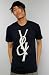 Subconscious Threads Young & Ignorant - Navy Blue,T-shirts for Men