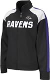 Baltimore Ravens Womens Reebok Bonded Full Zip Track Jacket - S