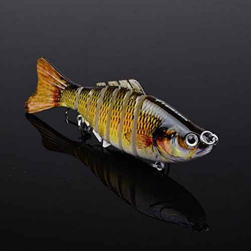 Fishing Baits Soft Baits Jointed Proberos Fishing Lures Bait Swimbait Life-like Sink Hook Tackle (P04)