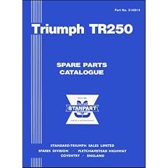 Triumph Parts Catalogue: Tr250 Us: Part No. 5166914/S