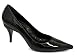 Fendi Ballerina Vernice Black Leather Size 40 Ladies Dress Shoes 8I2729NEHF0QA1