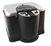 Kitchen & Housewares : Rival 4 Liter Cool Zone Black & Stainless Steel Deep Fryer CZF725