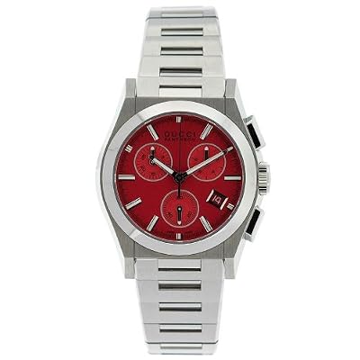 GUCCI Mens 115 Collection Pantheon Chronograph Watch #YA115412