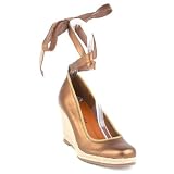 Steve Madden Signature Cirque Bronze wedges