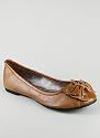 Stud Bow Ballerina Flat