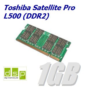 1GB Speicher / RAM für Toshiba Satellite Pro L500 (DDR2)