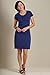 Fair Indigo Scoop Neck Fair Trade Organic Dress