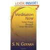 Meditation Now: Inner Peace through Inner Wisdom