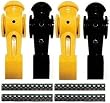 4 Tornado Foosball Men Counter Balanced Roll Pin
