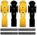 4 Tornado Foosball Men Counter Balanced Roll Pin