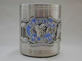 North Carolina Tar Heels Stainless Steel & Pewter Can Cooler