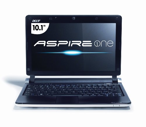 Acer Aspire One AOD250-1326 10.1-Inch White Netbook - 3+ Hour Battery Life