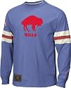 Buffalo Bills Gridiron Classics Throwback Logo Long Sleeve Jersey Crew