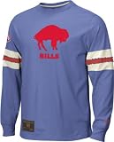 Buffalo Bills Gridiron Classics Throwback Logo Long Sleeve Jersey Crew