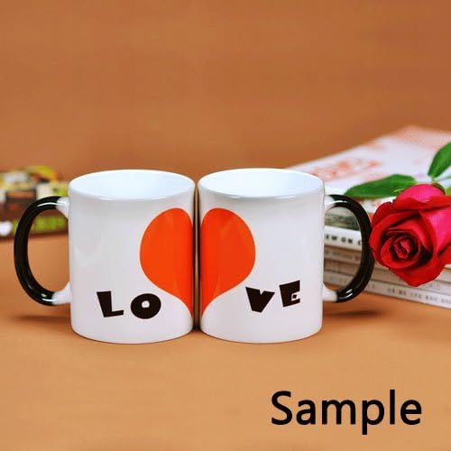 Custom Marauders Map Harry Potter Funny Words Ceramic Magic Color Changing Morning Coffee Tea Drinking Mug -Heat Sensitive (11 oz)