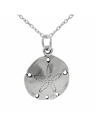 Sterling Silver Sand Dollar Necklace