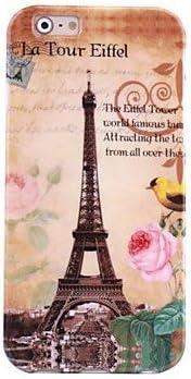[YO-SHOP]Hi-Q Eiffel Tower Water Decals Pattern TPU Soft Case for iPhone 6 Plus