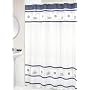 Hyannis Sailboats Fabric Shower Curtain