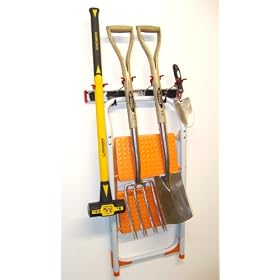 Hooks / Tool Holders BRUNS- 1/2M Storage Rail & 4 Tool Holders + 2 Hooks