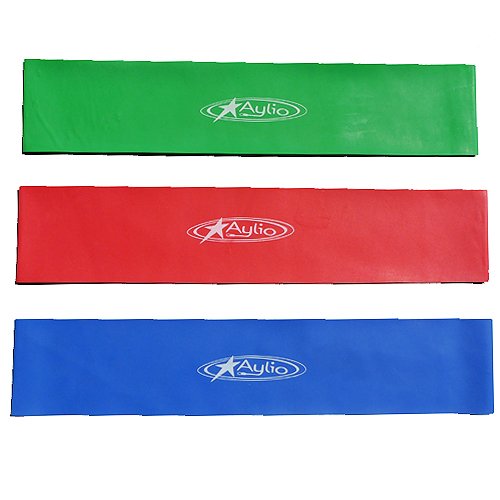Aylio 3 Loop Bands for Exercise (Low, Medium, Heavy)
