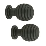 Deluxe Beehive Stair Rod Rubbed Bronze