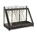 Elegant Clear Glass Tabletop Terrarium with Hinged Door 19"