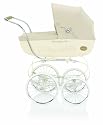 Inglesina Classica Bassinet with Diaper Bag for Classica Stroller Frame, Tortora