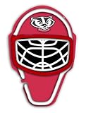 Wisconsin Badgers Neon Hockey Mask