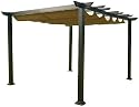 Sundown Pergola, 92.5"Hx144"W, ESPRESSO