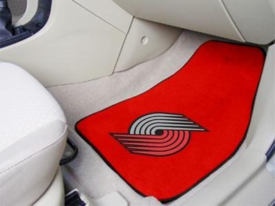 Portland Trail Blazers NBA Car Mats 2 Piece Front