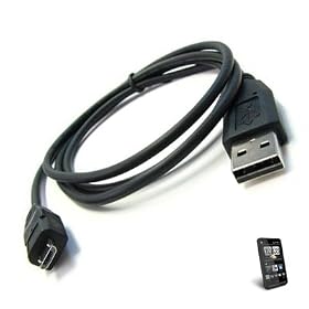 Micro USB Data Sync Charge PC Cable for HTC: HD2/HD7/Desire/Wildfire/Sensation/Nexus One (DC M400 Compatible)