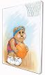 Sports Bear Basketball Star - Childrens Wall Art, Kids Wall Art, Nursery Wall Art Ready-to-Hang Plaque 10.5" x 13.5"