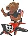 NCAA Oregon State Beavers Airplane Resin Ornament
