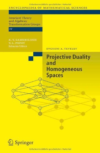 Projective Duality and Homogeneous Spaces: 133 (Encyclopaedia of Mathematical Sciences)