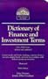 Dictionary of Finance and Investment Terms (Barron's Financial Guides)